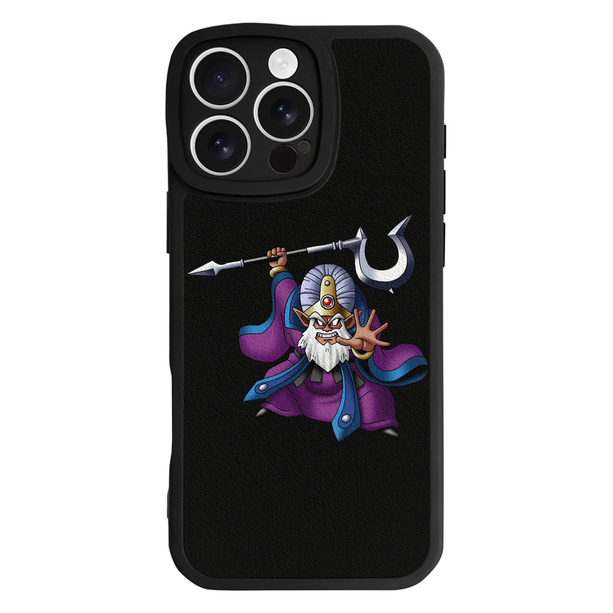 （画像用） ドラゴンクエスト Doragon Kuesuto Dragon Quest 【iPhone 16シリーズ対応】シリコンスマホケース（レザー調） 材質：シリコン